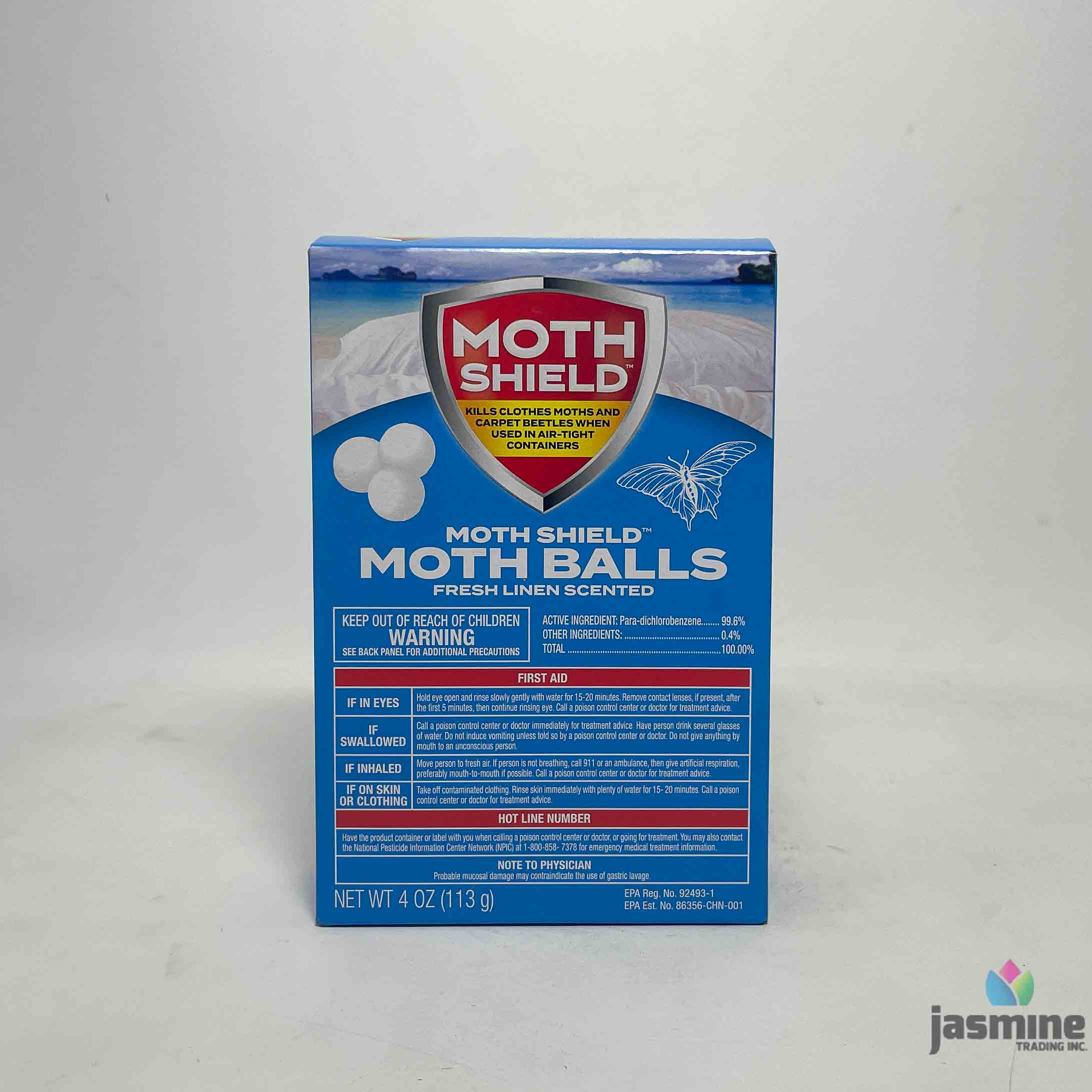 Moth Shield Fresh Linen Moth Balls 4oz